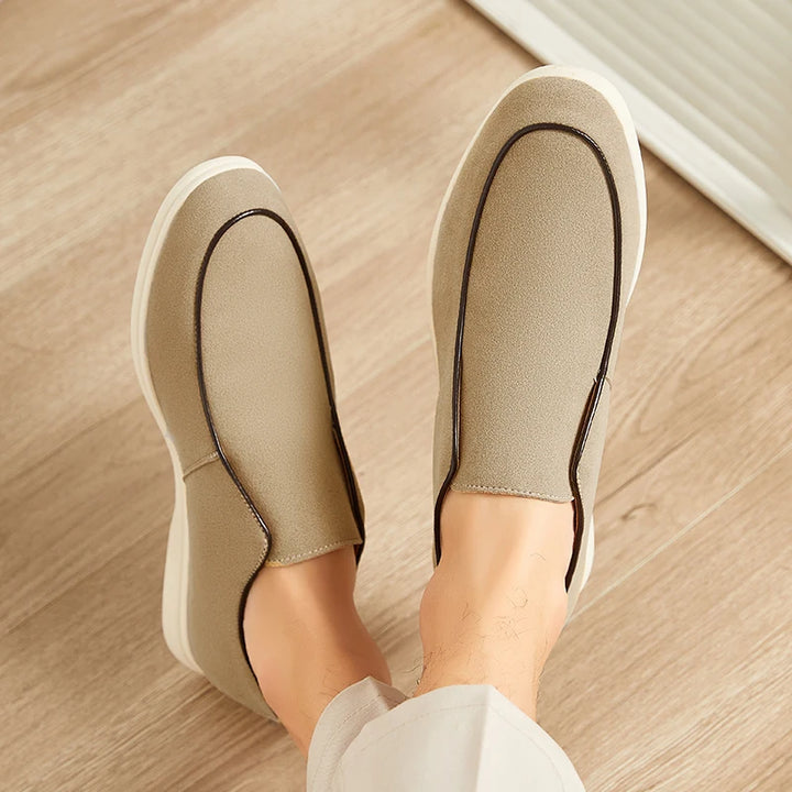 Men's Faux Suede Loafers | Lightweight Classic Casual Comfort 1
