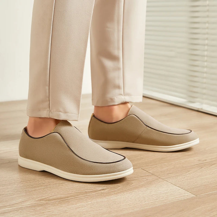 Men's Faux Suede Loafers | Lightweight Classic Casual Comfort 4