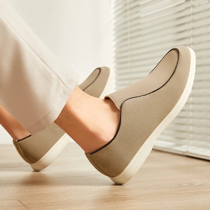 Men's Faux Suede Loafers | Lightweight Classic Casual Comfort 5