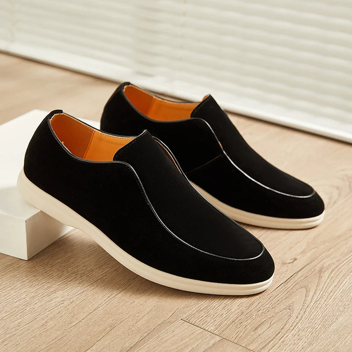 Men's Faux Suede Loafers | Lightweight Classic Casual Comfort 6