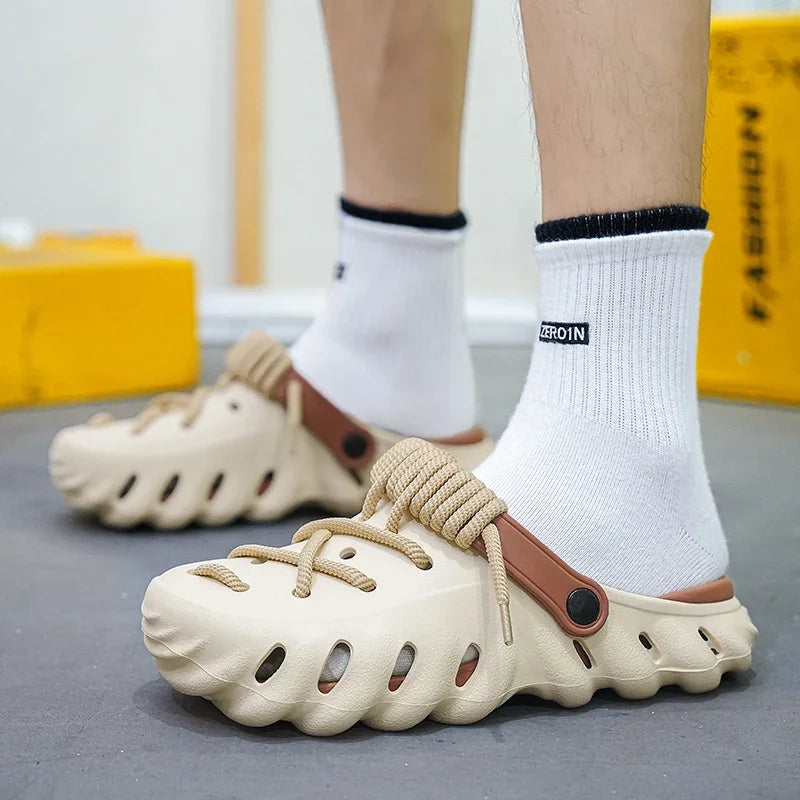 Men's Foam Clog Slides | Soft Cushioned Comfort Fit 3