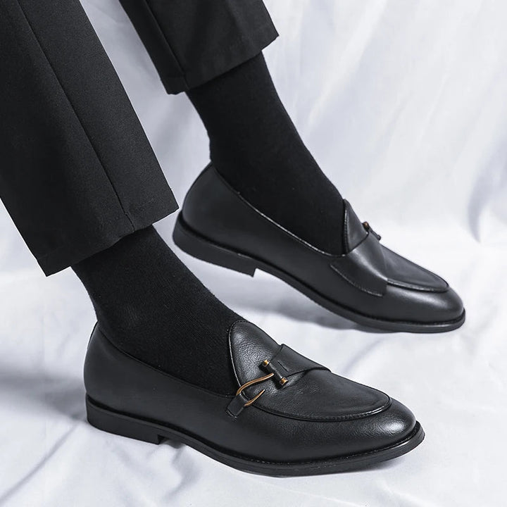 Men's Genuine Cow Leather Loafers | Refined All-Day Comfort Design 2
