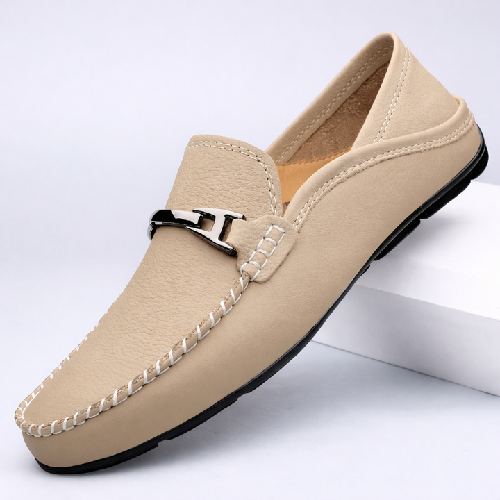 Men's Genuine Cow Leather Loafers | Refined All-Day Comfort Fit 7