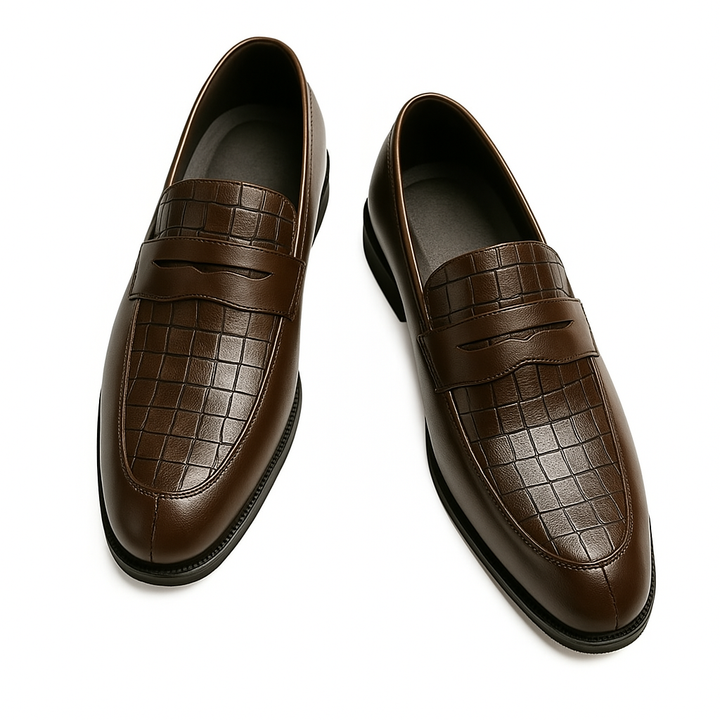 Men's Genuine Cowhide Leather Loafers | Refined Elegant Comfort 2
