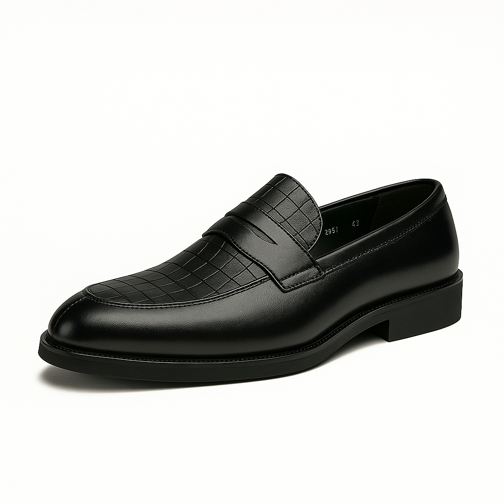 Men's Genuine Cowhide Leather Loafers | Refined Elegant Comfort 4