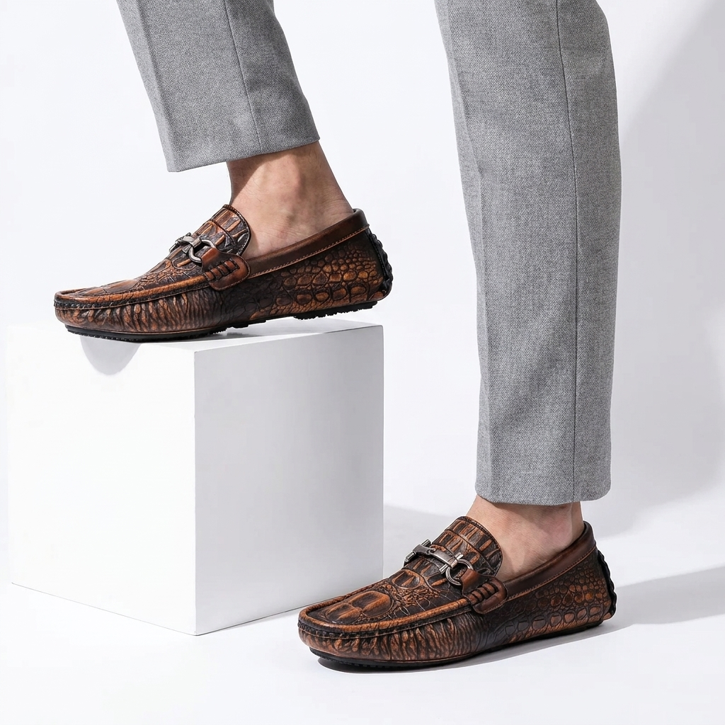 Men's Genuine Cowhide Leather Loafers | Timeless Everyday Comfort 2