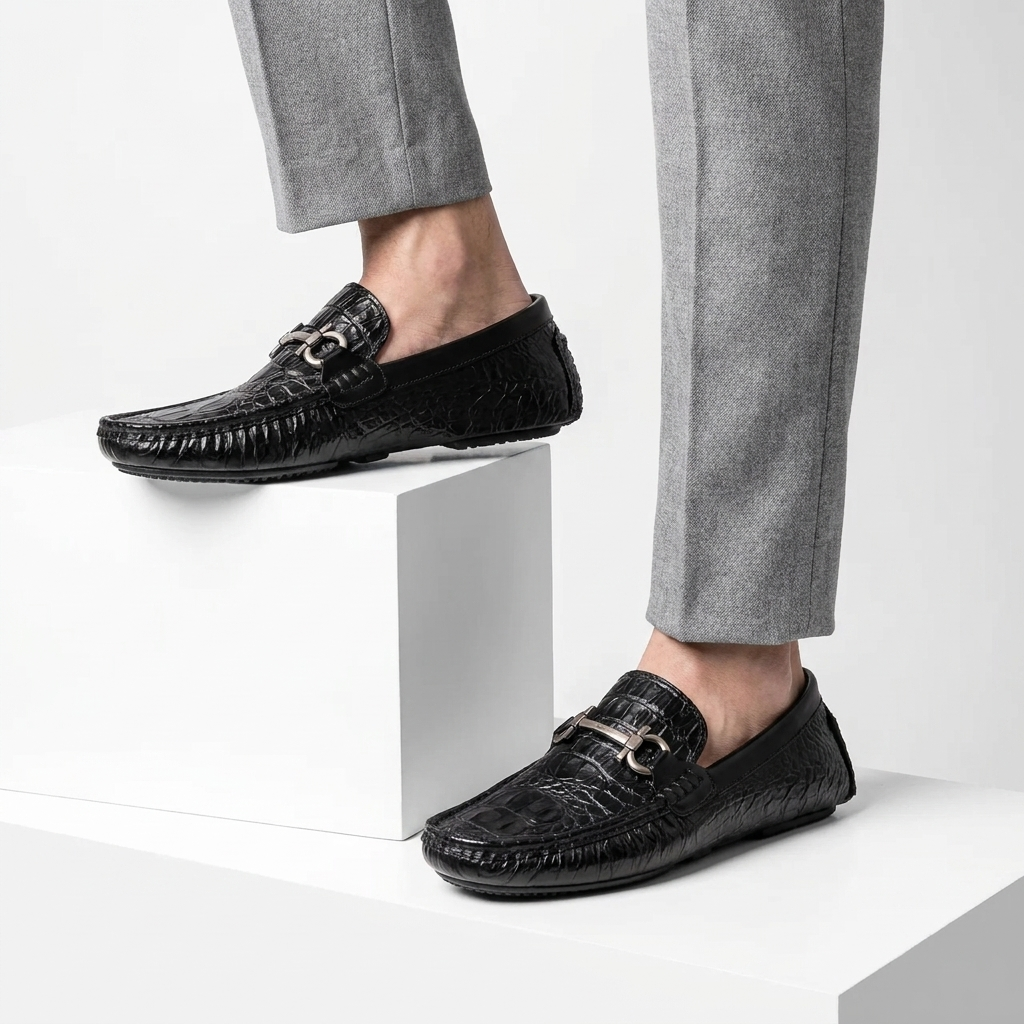 Men's Genuine Cowhide Leather Loafers | Timeless Everyday Comfort 3