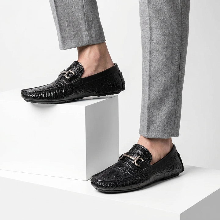 Men's Genuine Cowhide Leather Loafers | Timeless Everyday Comfort 3