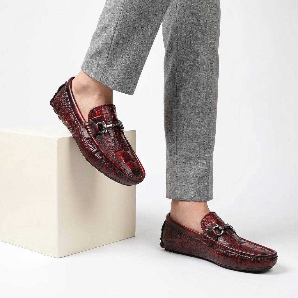 Men's Genuine Cowhide Leather Loafers | Timeless Everyday Comfort 4
