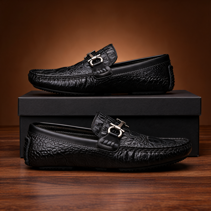 Men's Genuine Cowhide Leather Loafers | Timeless Everyday Comfort 5