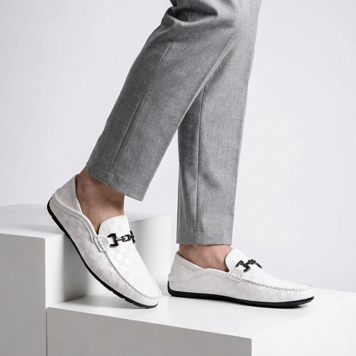 Men's Genuine Cowhide Suede Slip-On Shoes | Relaxed All-Day Comfort Fit 1
