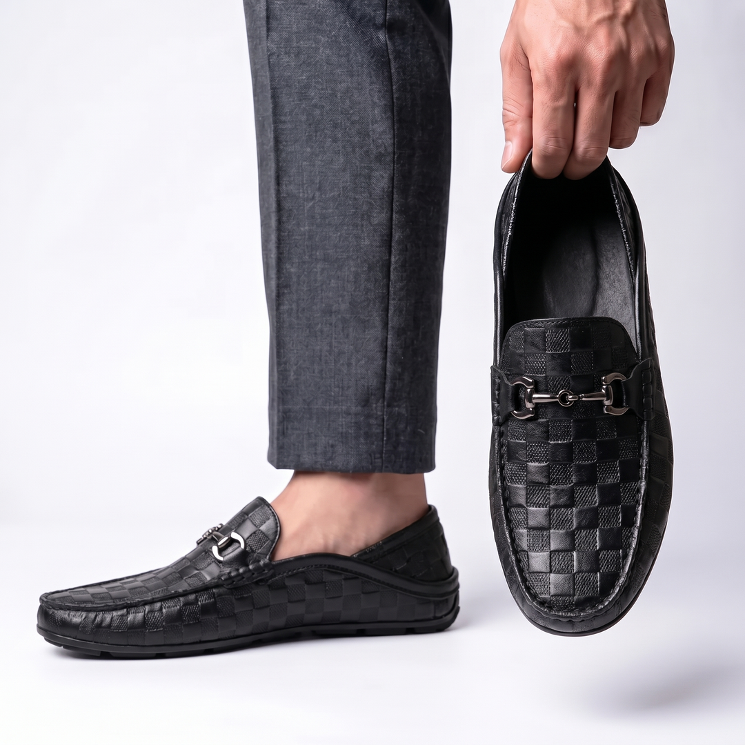 Men's Genuine Cowhide Suede Slip-On Shoes | Relaxed All-Day Comfort Fit 3