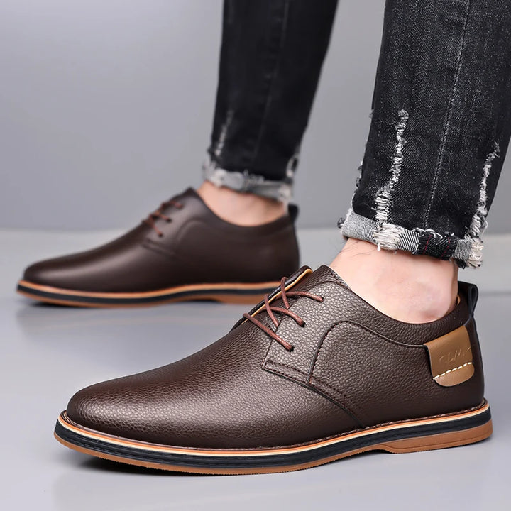 Men's Genuine Leather Business Shoes | Breathable Comfort for All-Day Wear 3