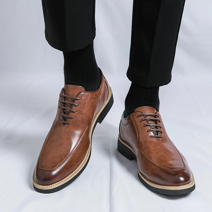 Men's Genuine Leather Formal Shoes | Sleek Timeless Elegance 1