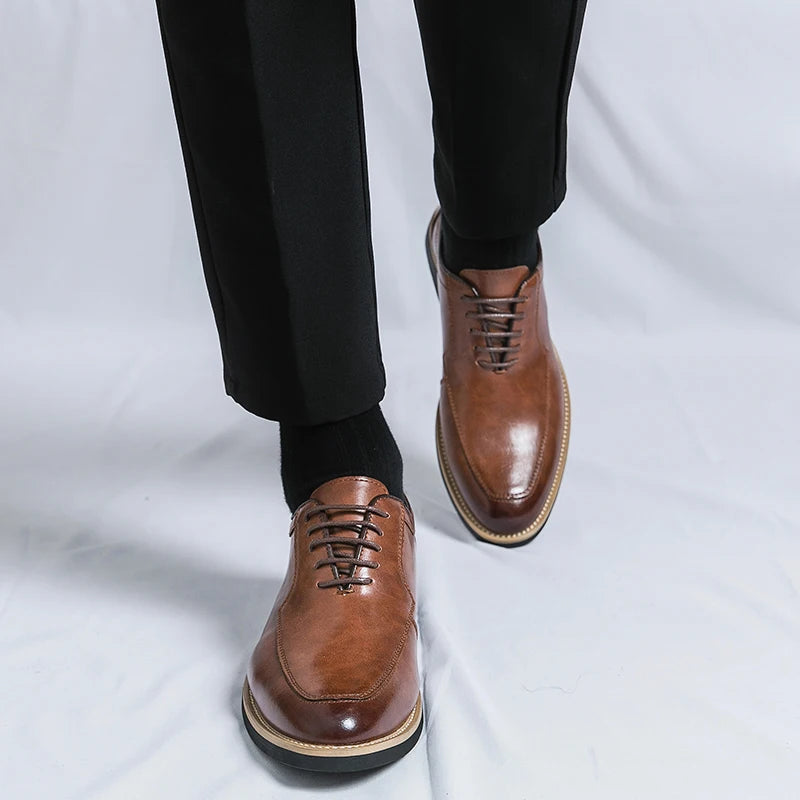 Men's Genuine Leather Formal Shoes | Sleek Timeless Elegance 2