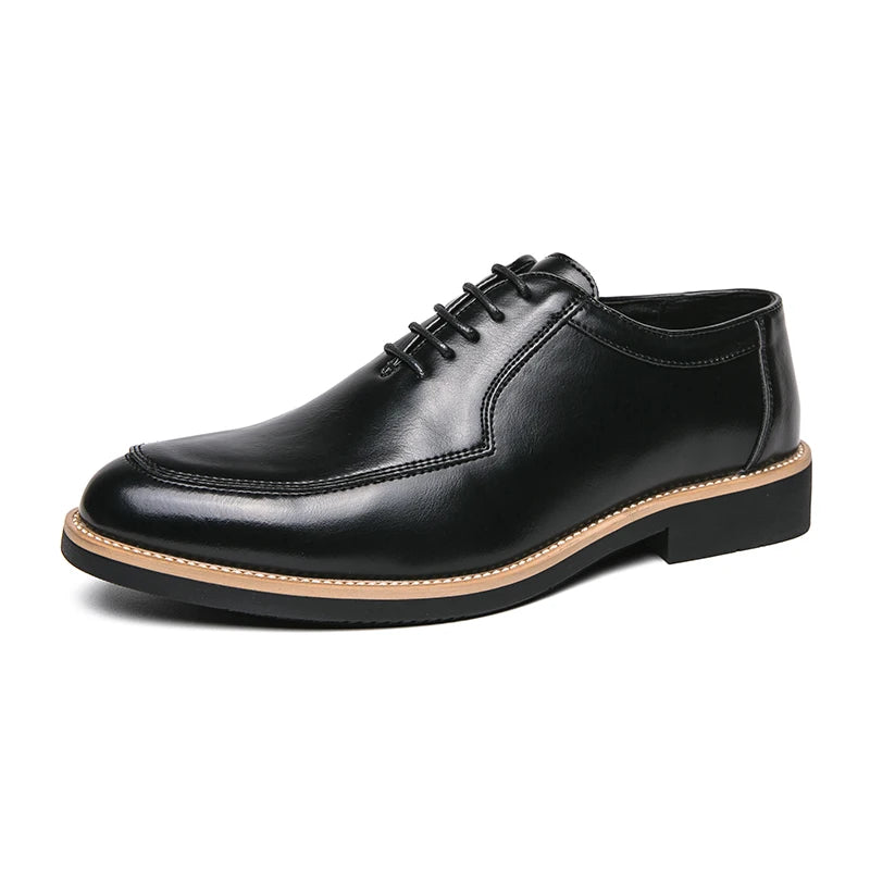 Men's Genuine Leather Formal Shoes | Sleek Timeless Elegance 6