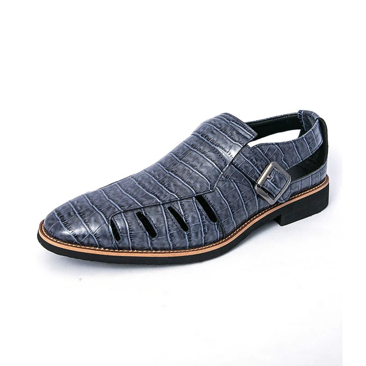 Men's Genuine Leather Gladiator Sandals | Stylish Summer Casual Footwear 6