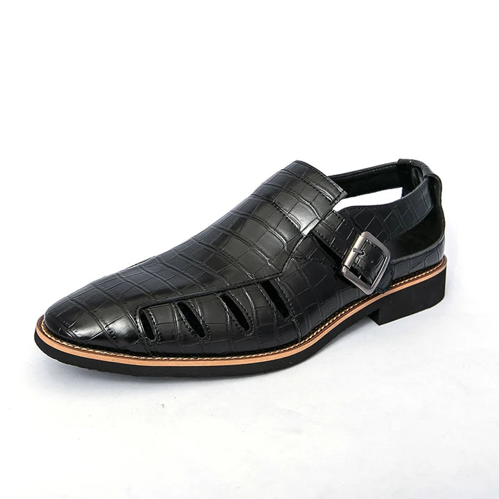 Men's Genuine Leather Gladiator Sandals | Stylish Summer Casual Footwear 7