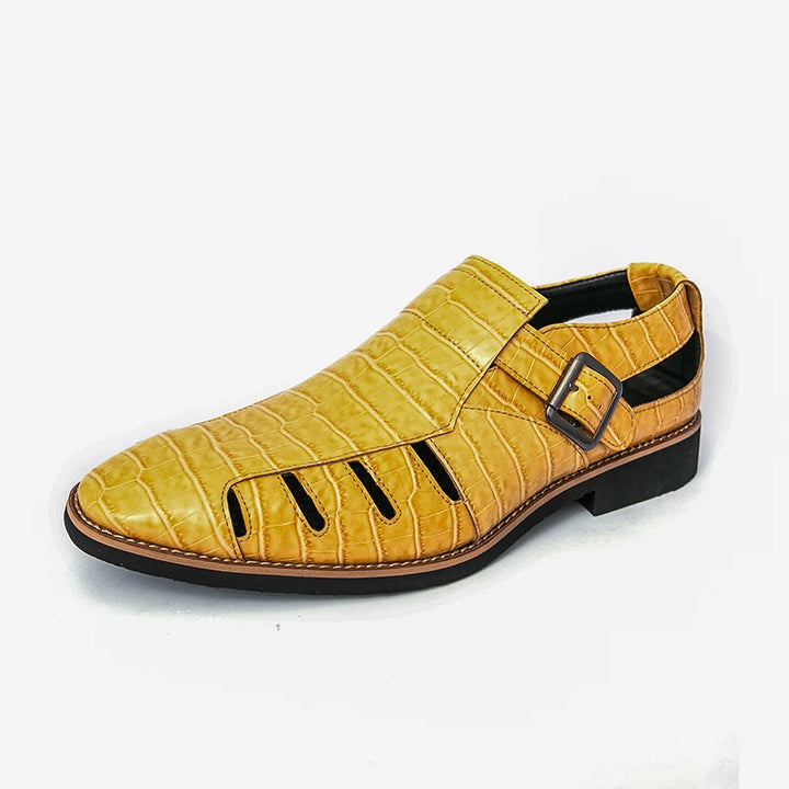 Men's Genuine Leather Gladiator Sandals | Stylish Summer Casual Footwear 8