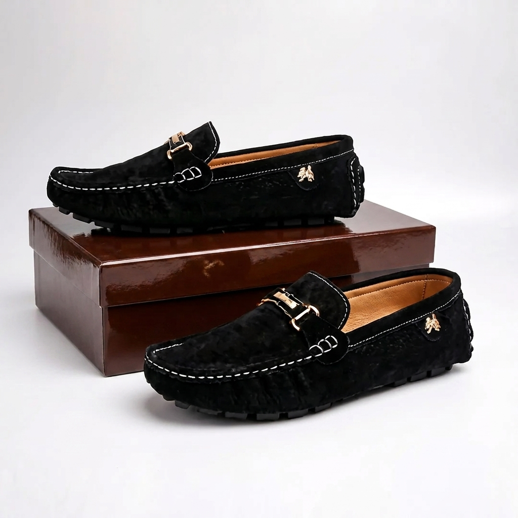 Men's Genuine Leather Loafers | Lightweight Breathable Comfort 11