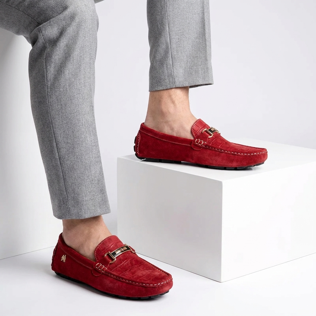 Men's Genuine Leather Loafers | Lightweight Breathable Comfort 3