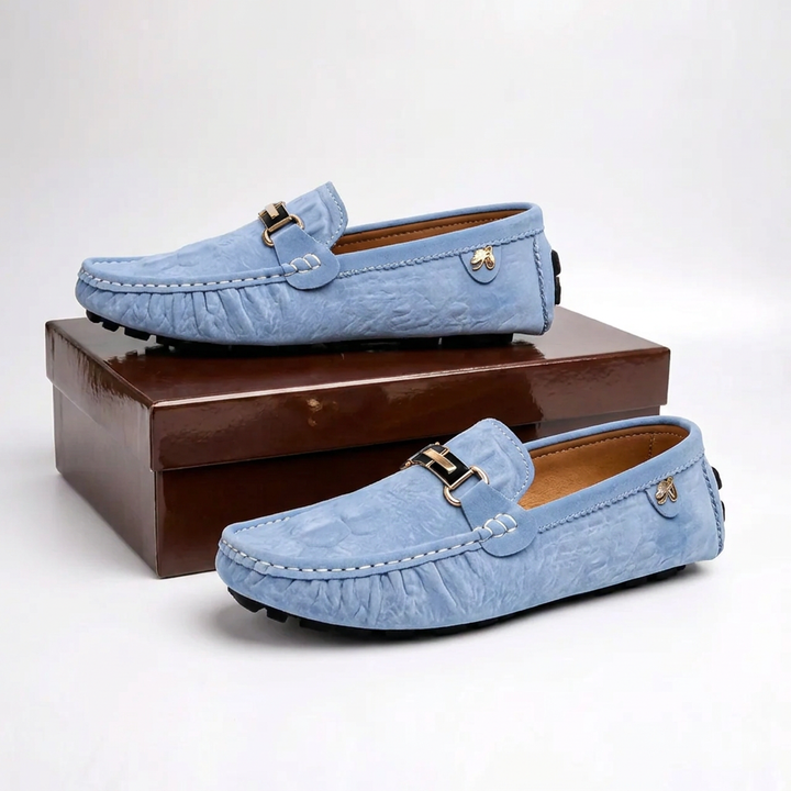 Men's Genuine Leather Loafers | Lightweight Breathable Comfort 9