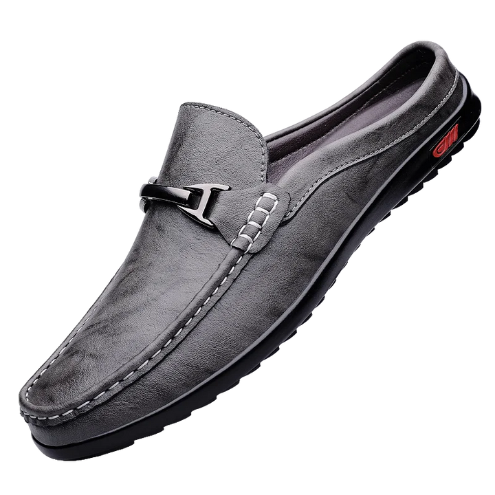 Men's Genuine Leather Loafers | Stylish Hollow Out Summer Driving Shoes