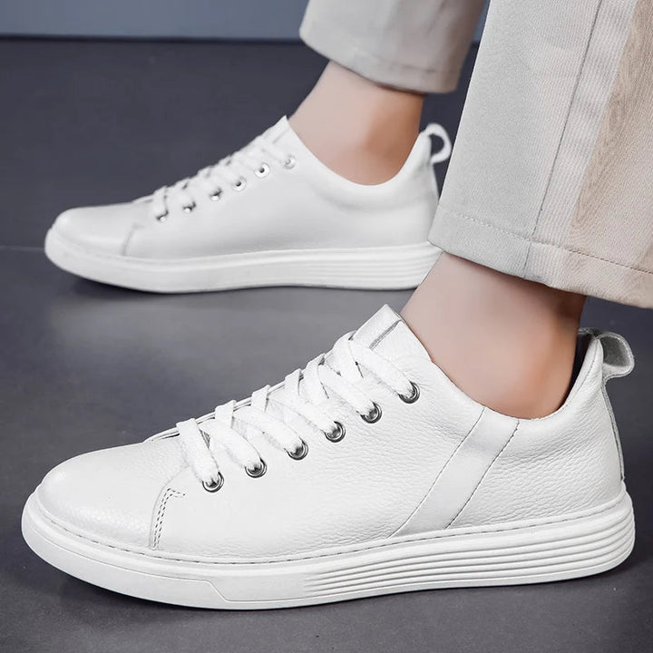 Men's Genuine Leather Low-Top Sneakers | Refined Everyday Comfort 6