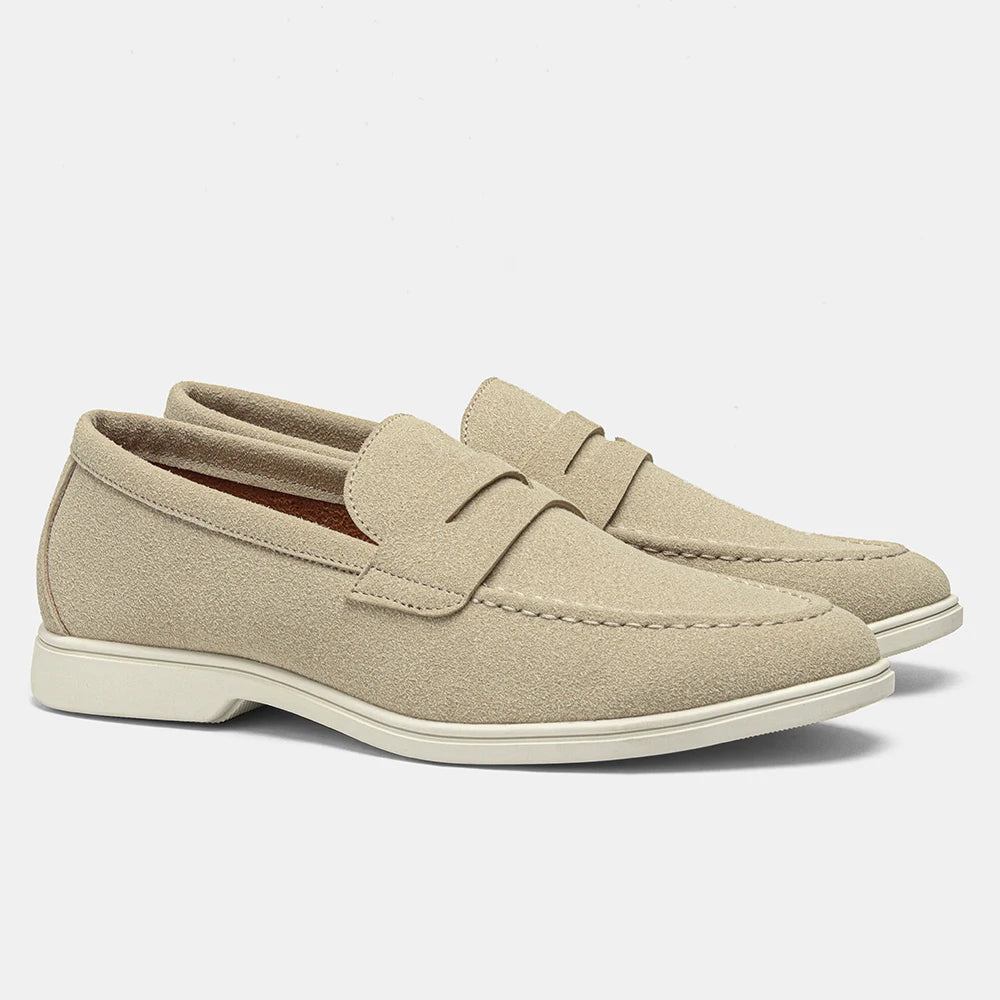 Men's Genuine Leather Moccasins | Stylish Breathable Summer Comfort | 1