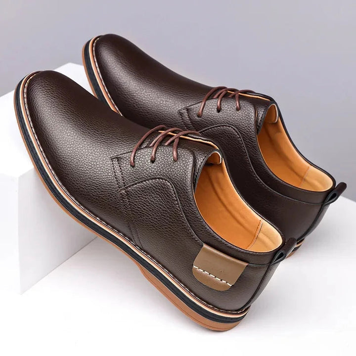 Men's Genuine Leather Orthopedic Sneakers | All-Day Comfort Fit 1