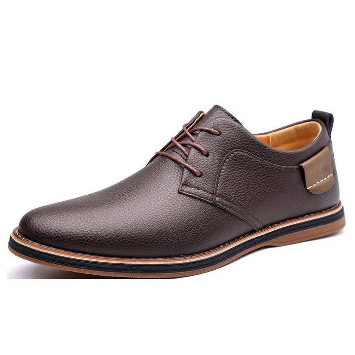 Men's Genuine Leather Orthopedic Sneakers | All-Day Comfort Fit 5