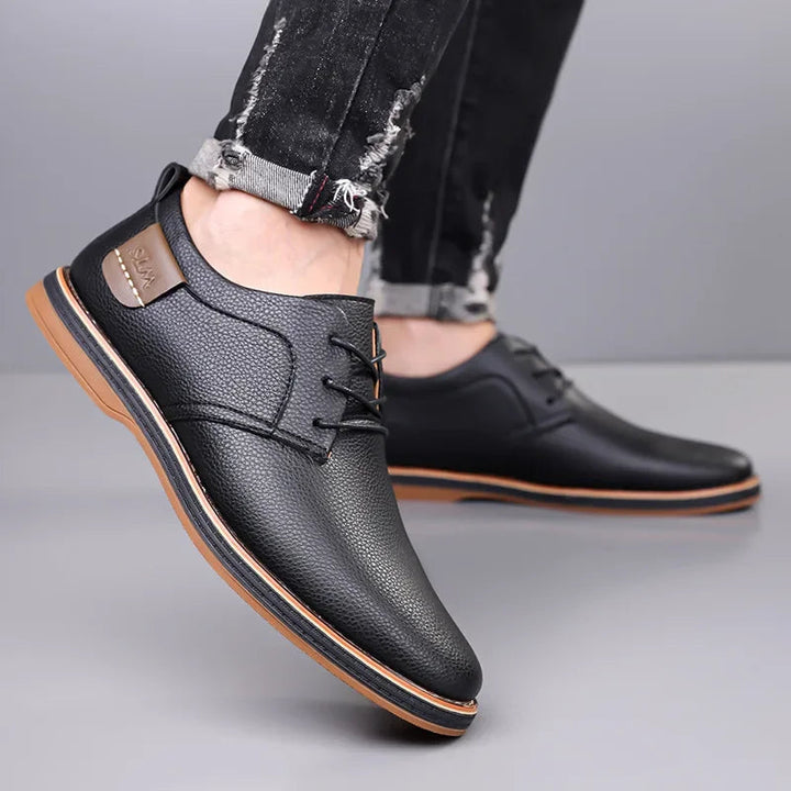 Men's Genuine Leather Orthopedic Sneakers | All-Day Comfort Fit 8