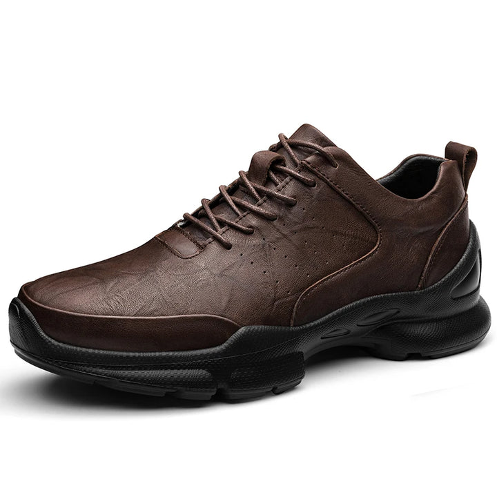 Men's Genuine Leather Oxford Casual Shoes | Stylish Lightweight Comfort Fit 6