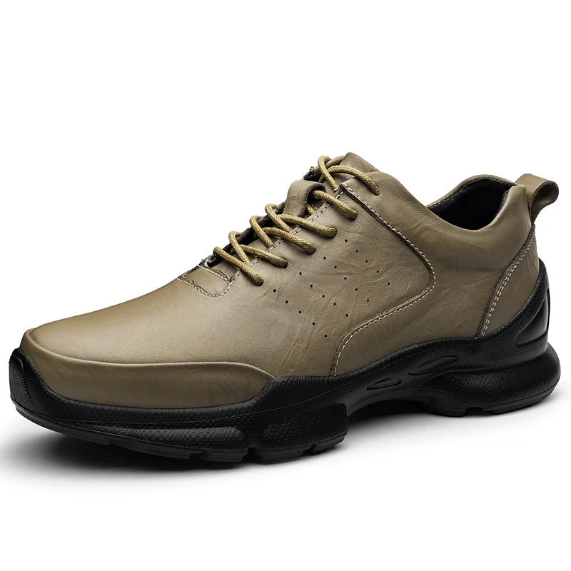 Men's Genuine Leather Oxford Casual Shoes | Stylish Lightweight Comfort Fit 7