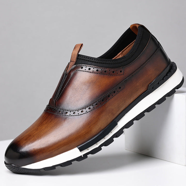 Men's Genuine Leather Oxford Shoes | Refined Everyday Essential 0