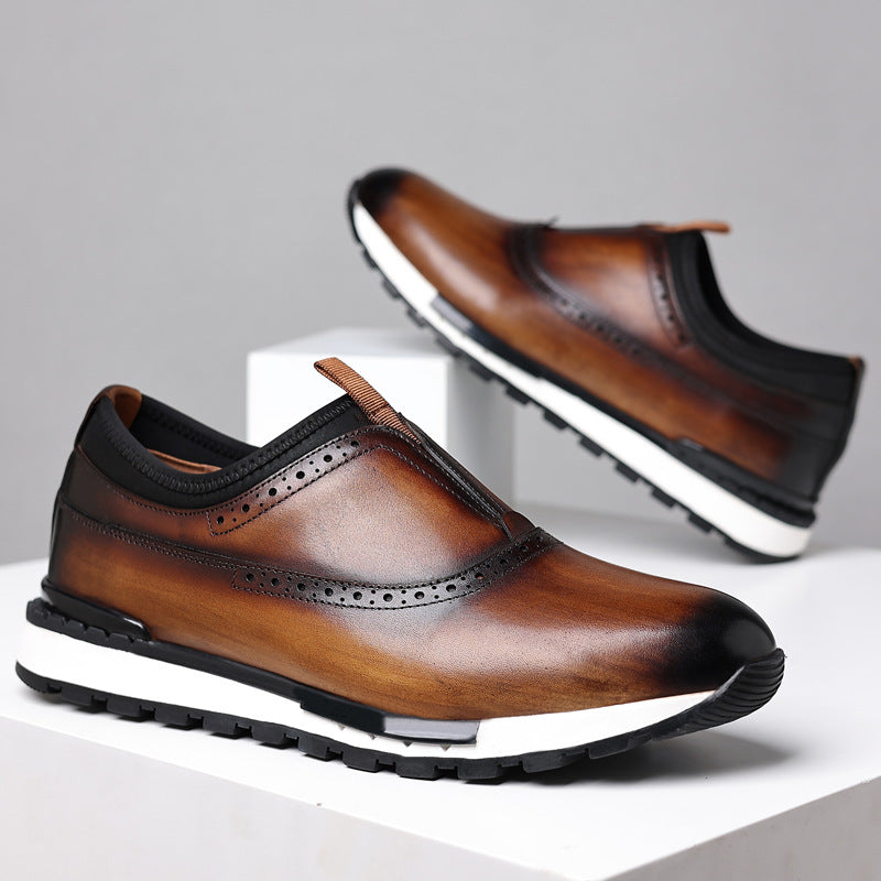 Men's Genuine Leather Oxford Shoes | Refined Everyday Essential 1