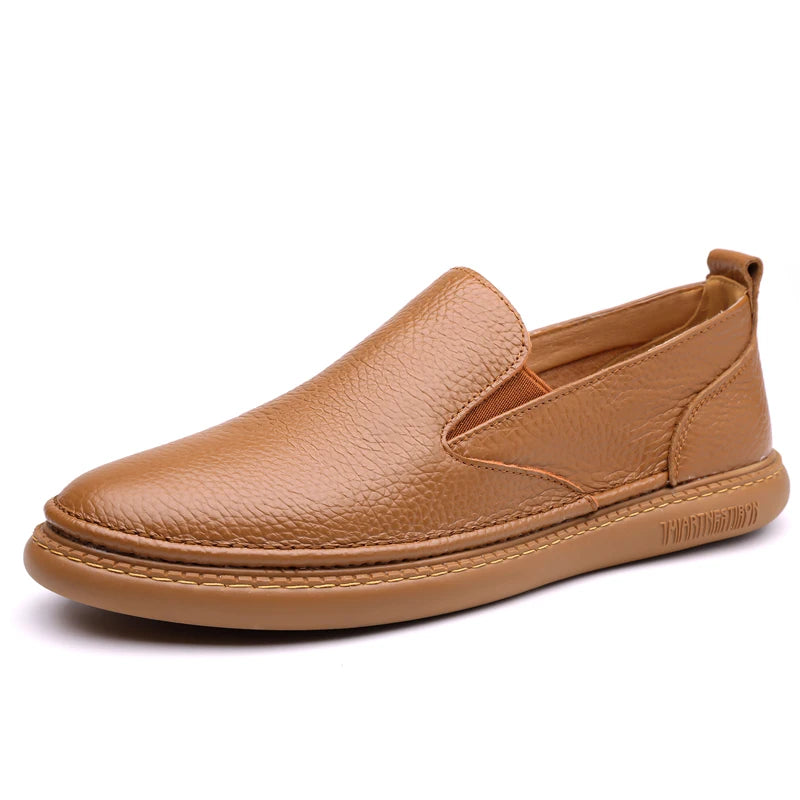 Men's Genuine Leather Penny Loafers | Refined Comfort Style 3