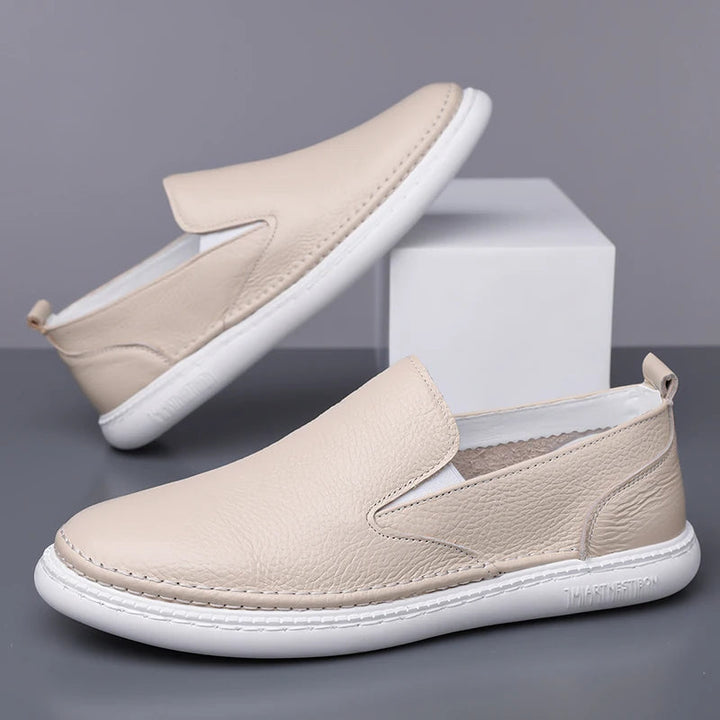 Men's Genuine Leather Penny Loafers | Refined Comfort Style 4
