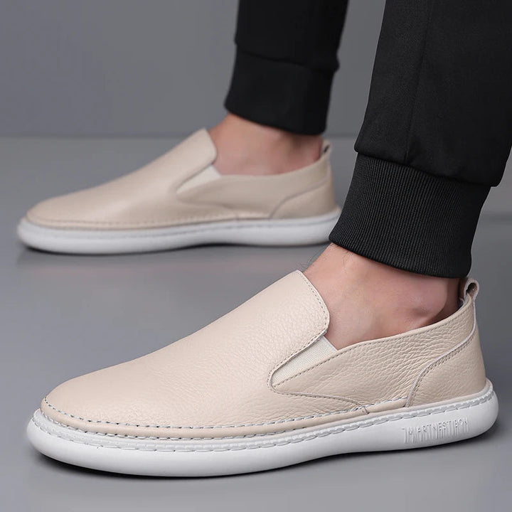 Men's Genuine Leather Penny Loafers | Refined Comfort Style 5