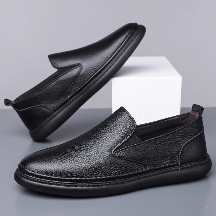 Men's Genuine Leather Penny Loafers | Refined Comfort Style 6