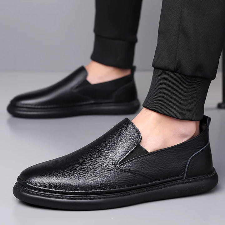 Men's Genuine Leather Penny Loafers | Refined Comfort Style 7