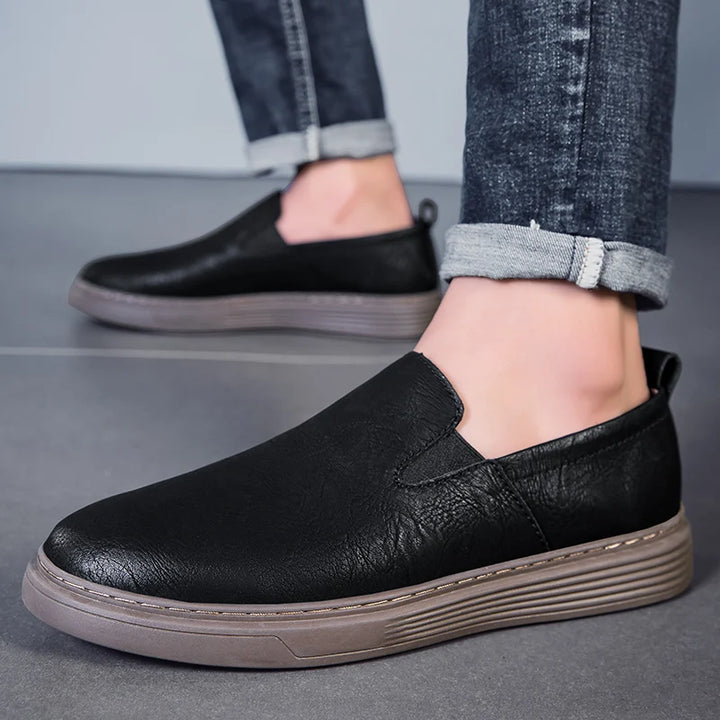 Men's Genuine Leather Penny Loafers | Soft Sole Comfort Design 2