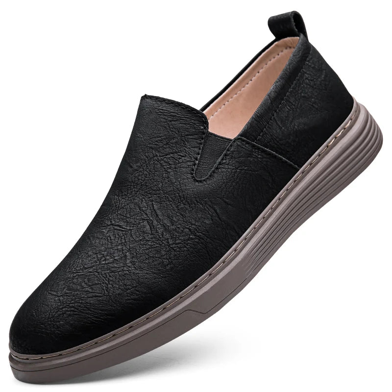 Men's Genuine Leather Penny Loafers | Soft Sole Comfort Design 6