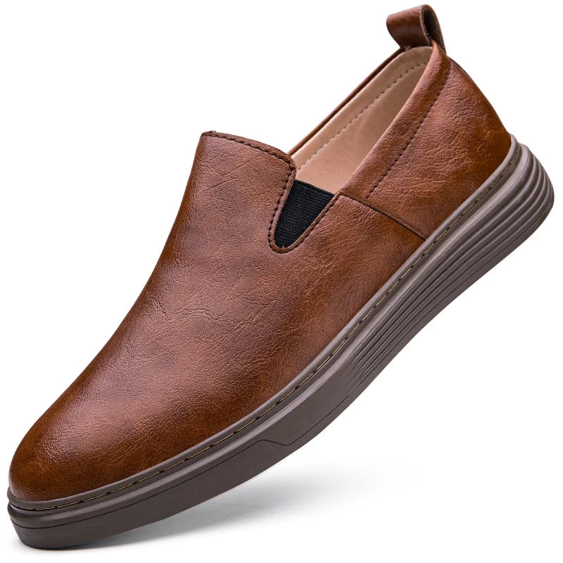 Men's Genuine Leather Penny Loafers | Soft Sole Comfort Design 7