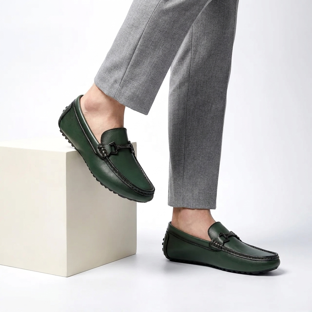 Men's Genuine Leather Penny Loafers | Timeless Breathable Comfort Design 2