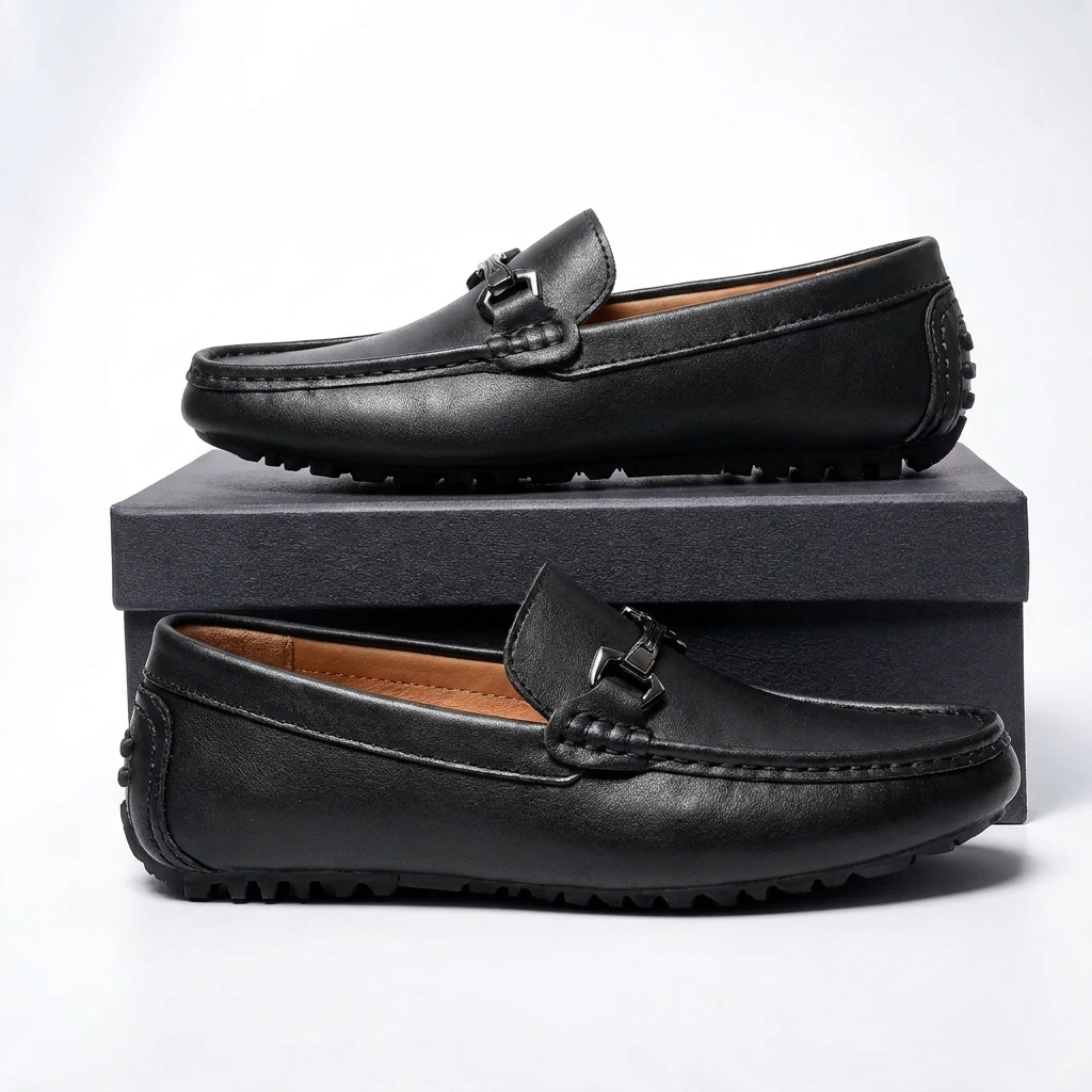 Men's Genuine Leather Penny Loafers | Timeless Breathable Comfort Design 5