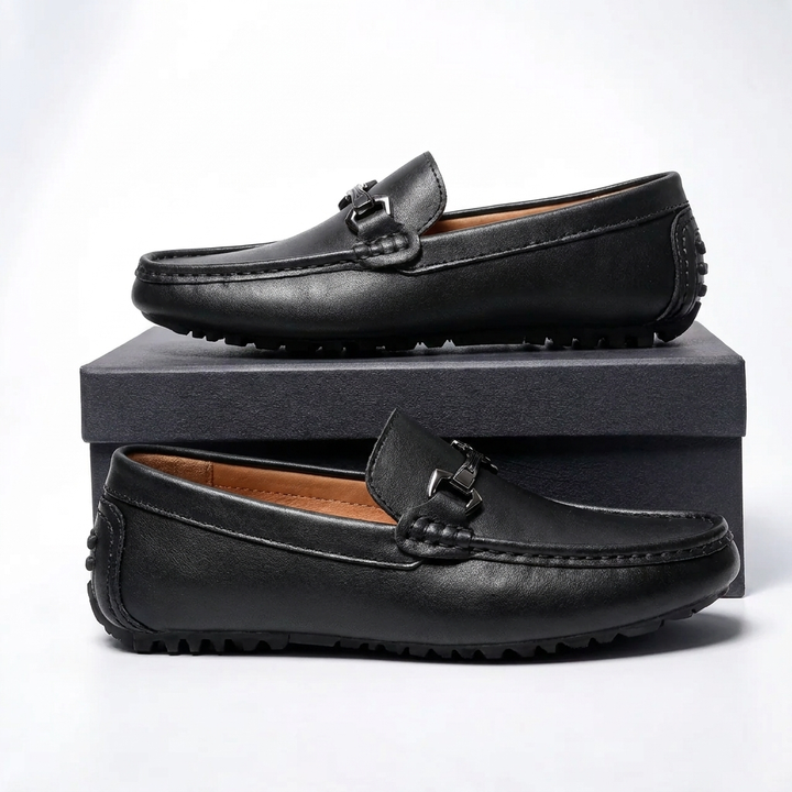 Men's Genuine Leather Penny Loafers | Timeless Breathable Comfort Design 5