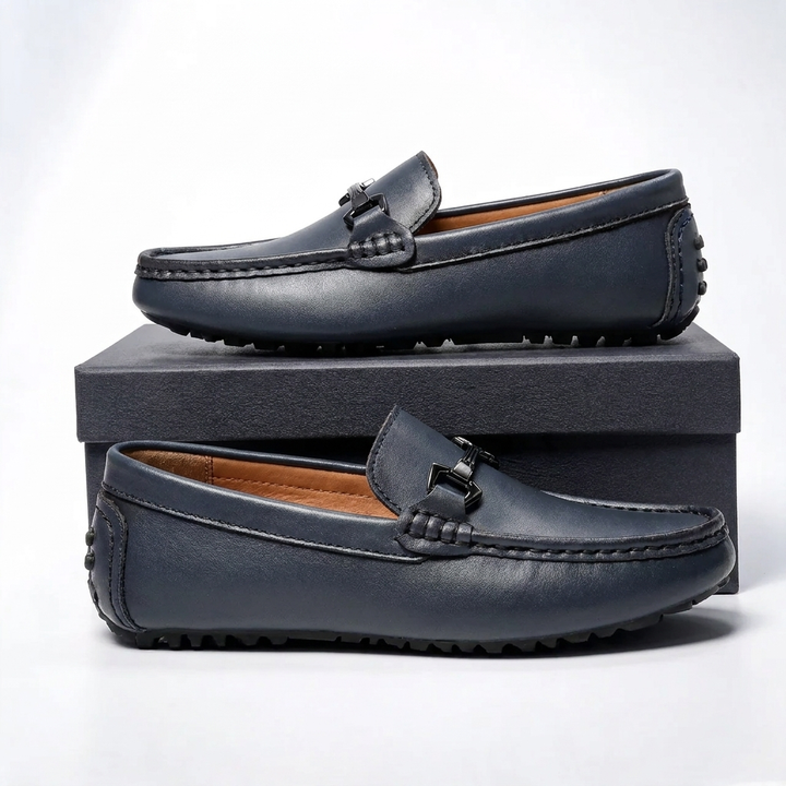 Men's Genuine Leather Penny Loafers | Timeless Breathable Comfort Design 6