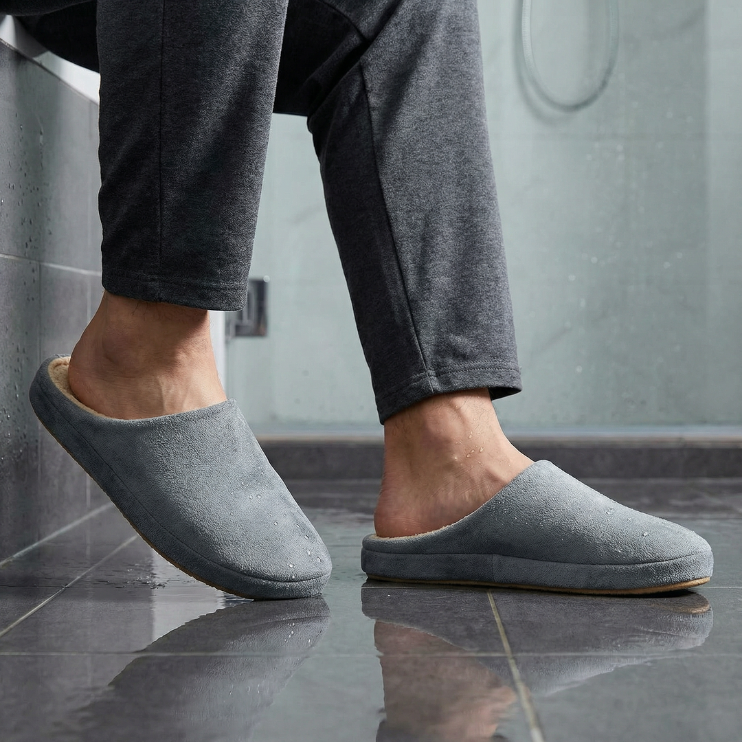 Men's Genuine Leather Slide Sandals | Refined Comfort Design 4