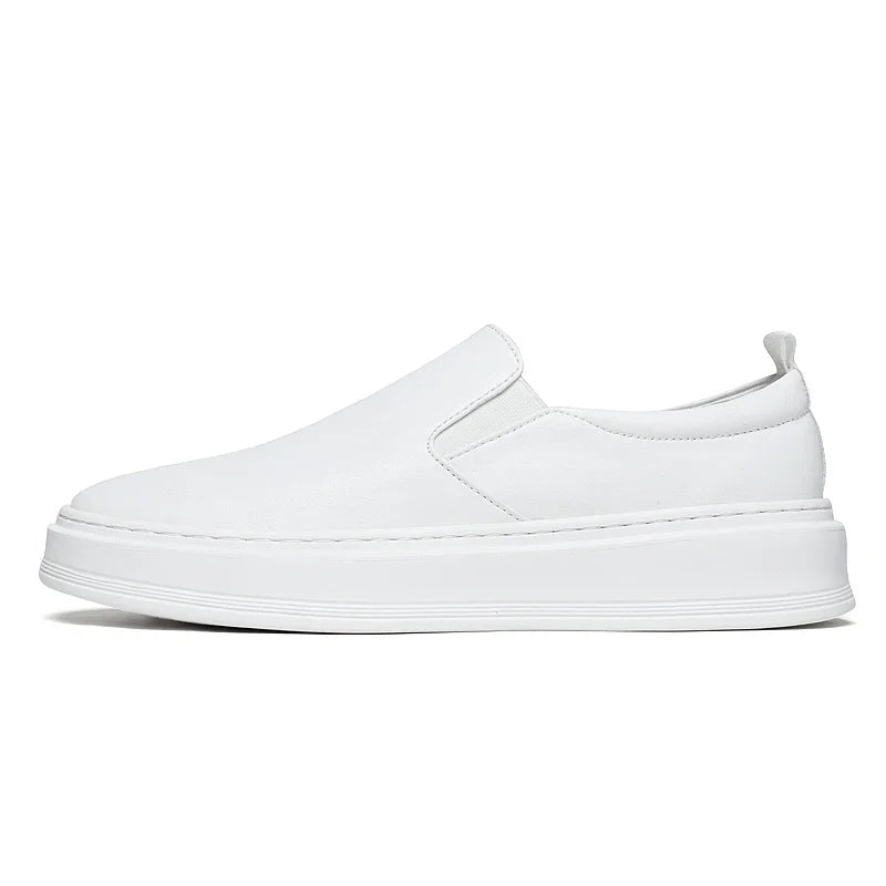 Men's Genuine Leather Slip-On Loafers | Refined All-Day Comfort Design 0